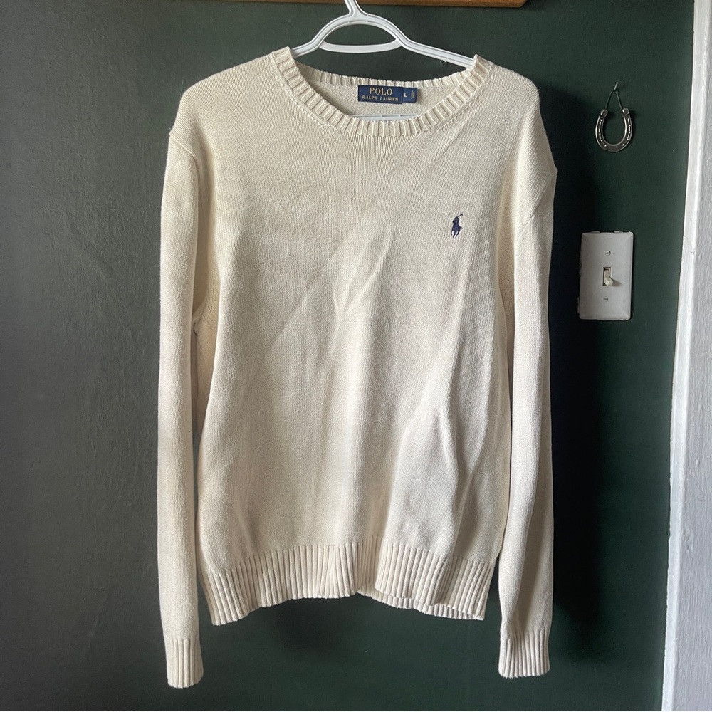 Polo by Ralph Lauren Cream Sweater